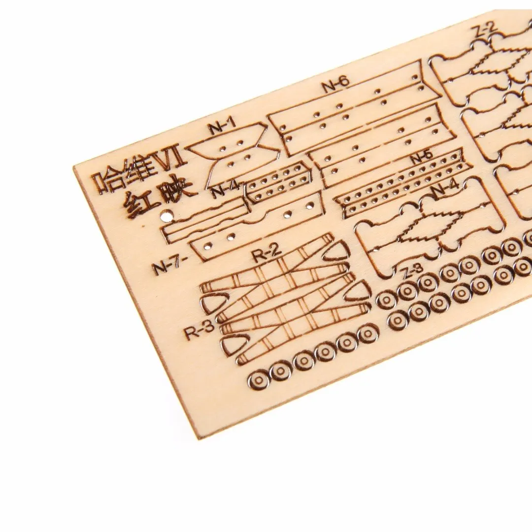 1:100 Scale Handmade Wooden Wood Sailboat Ship Kits Wooden Ships Model Assembly Birthday Gift Souvenirs Toy