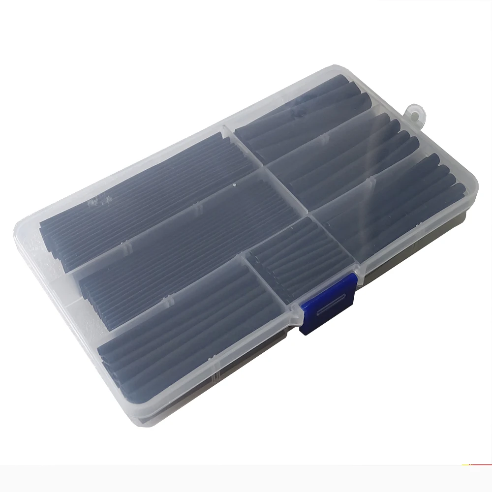 560 Pcs Heat Shrink Tubing 2:1 Electrical Wire Cable Wrap Assortment Electric Insulation Tube Kit With Box 140/328 Much money