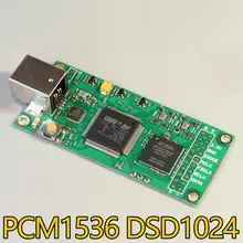 Interfaz Digital USB AS318B PCM1536 DSD1024, Compatible con Amanero Italy XMOS a I2S