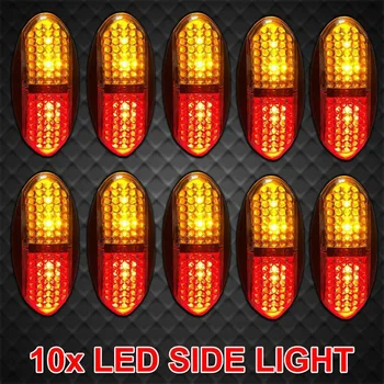 

Parts Turn Signal Light Accessories Amber+ Red Plastic Waterproof Corrosion resistant
