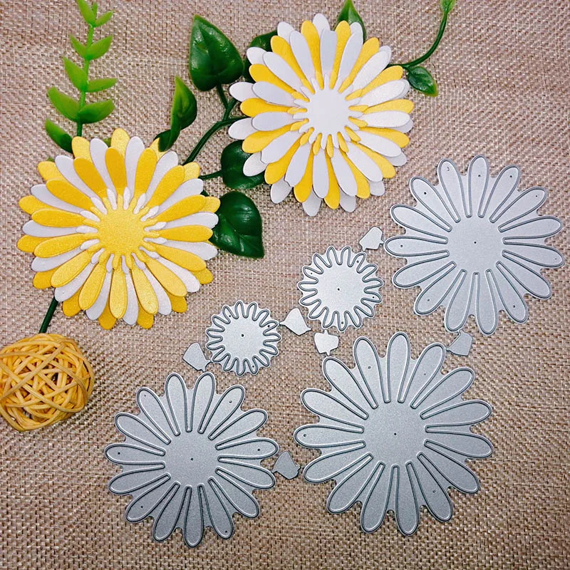 Flower Metal Cutting Dies Stencil DIY Card Making Scrapbooking Embossing Paper G 