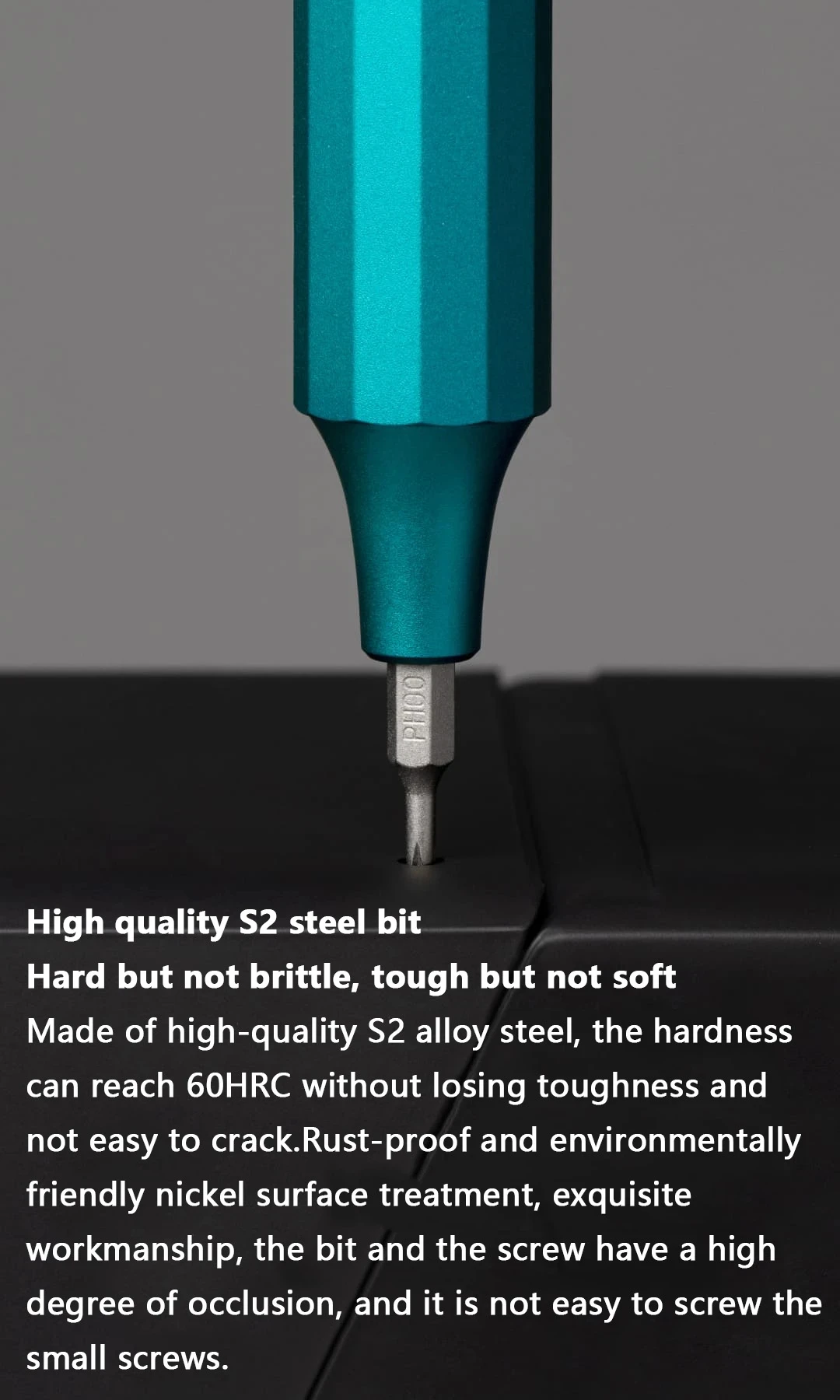 HOTO Multi-purpose Precision Screwdriver Aluminum Alloy Magnetic Bits 24 in 1 Mini Portable Multi-functional Screw Driver Set