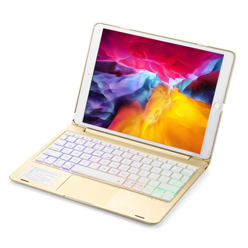 Для iPad 10 2 2019 Smart LED подсветка беспроводная Bluetooth мышь трекпад