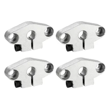 

uxcell 4PCS SHF8 Aluminum Linear Motion Rail Clamping Rod Rail Guide Support for 8mm Diameter Shaft