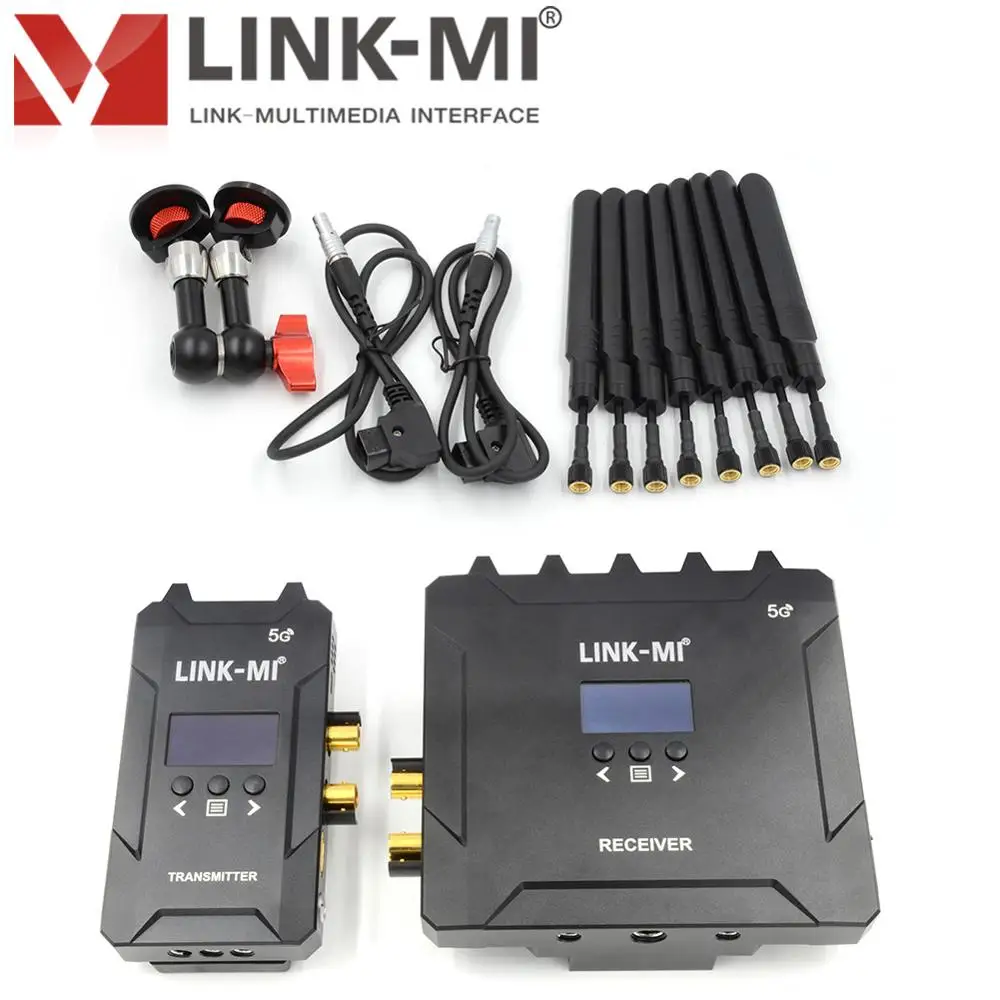 LINK-MI LM-WHS400 400M беспроводной 3g SDI/HDMI удлинитель поддержка разрешения до 1080P@ 60 Гц, Нулевая задержка и без сжатия