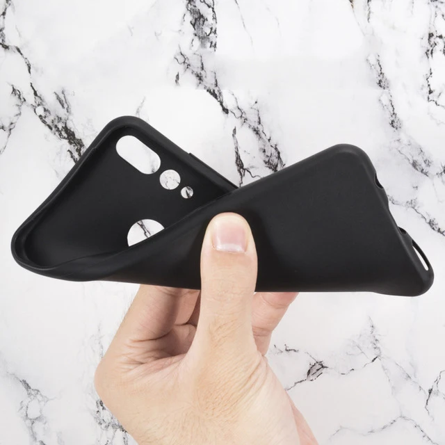 Black TPU Case Чехол-бумажник чехол для Cubot X19 из искусственной кожи чехол для Cubot X19 S Cubot X19S 3D Pattern флип чехол для телефона чехол Funda Capas - Цвет: Black TPU Case