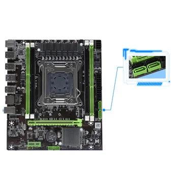 

X79 desktop motherboard LGA 2011 Support for Intel Xeon E5 V1&V2 processor DDR3 ECC RAM memory USB3.0 SATA3.0 Mainboard