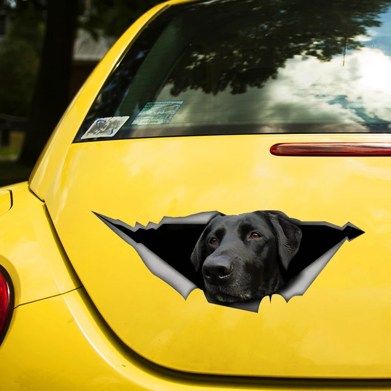 

Labrador Dog Pet Animal 17CM\20CM Self-adhesive Decal Car Sticker Waterproof Auto Decors on Bumper Rear Window Laptop # 60410