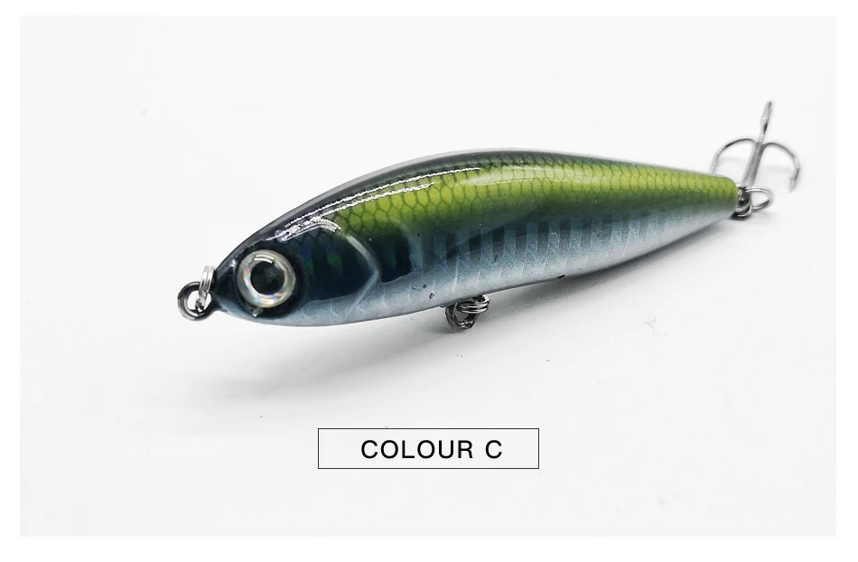 2021 New Arrivals Fishing Bait TP160 Full Depth 70MM 13G 7 Various Colors High Quality Hooks Sinking Pencil Lures For Fishing