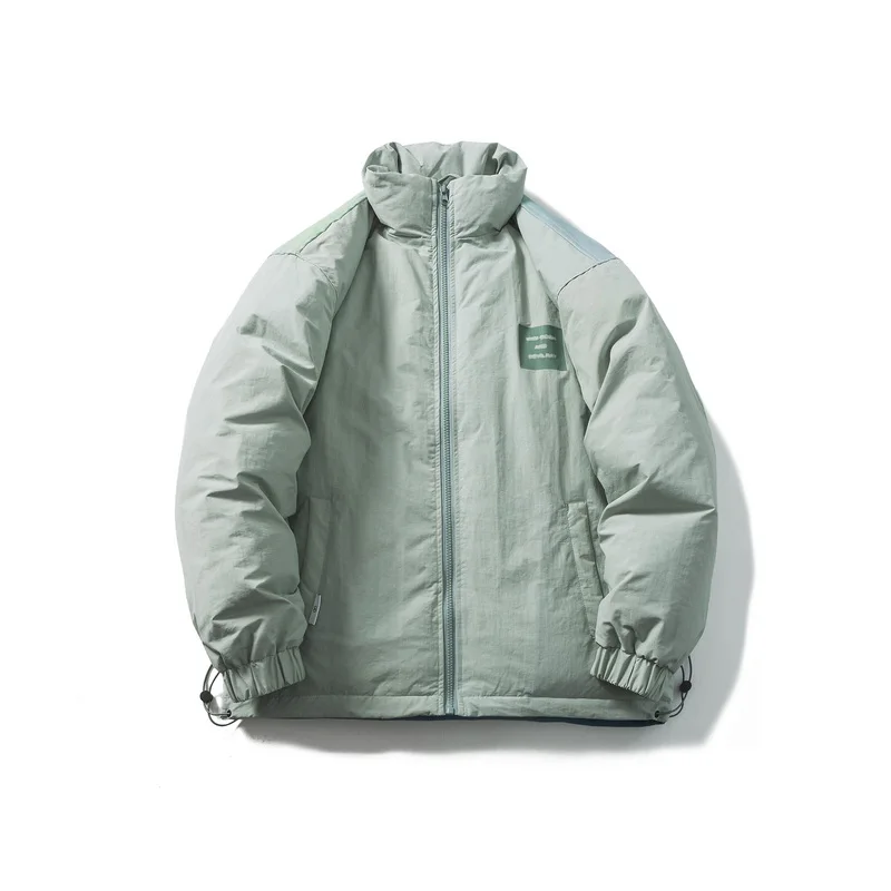 

2021 winter new impressionist smudge down jacket men