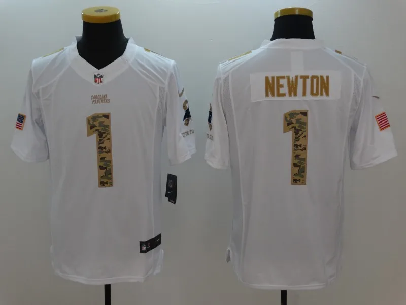 COLOR AS PHOTO SHOWN Сшитые, Carolina, Cam Newton, Luke Kuechly, Greg Olsen, Kelvin Benjamin Green Salute white Salute Black Salute Jersey - Цвет: COLOR AS PHOTO SHOWN