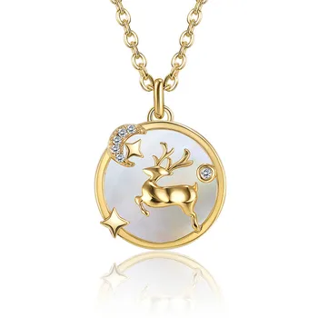 

Christmas Charm Pendant Earrings Elk Pendant for Necklace Jewelry Accessories Star Pendant Earrings DIY Making and Crafting