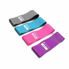 Резиновая лента эластичная силовая тренировка фитнес-упражнения резиновые петли латексная Йога Спортзал силовая тренировка Резиновая лента