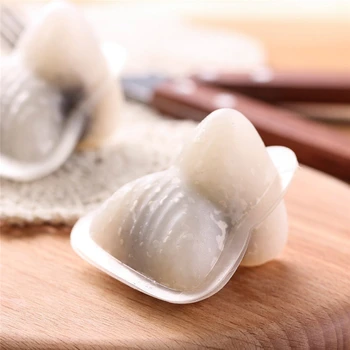 

Crystal Zongzi Plastic Mold Triangle Sushi Mold Rice Ball Bento Sushi Machine Mold Kitchen Diy Baking Tools