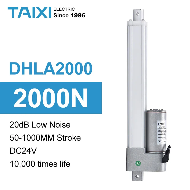 

DC 24V micro motor pushrod automatic window adjustable bed electric actuator linear actuator 300mm 500mm solar panel technic