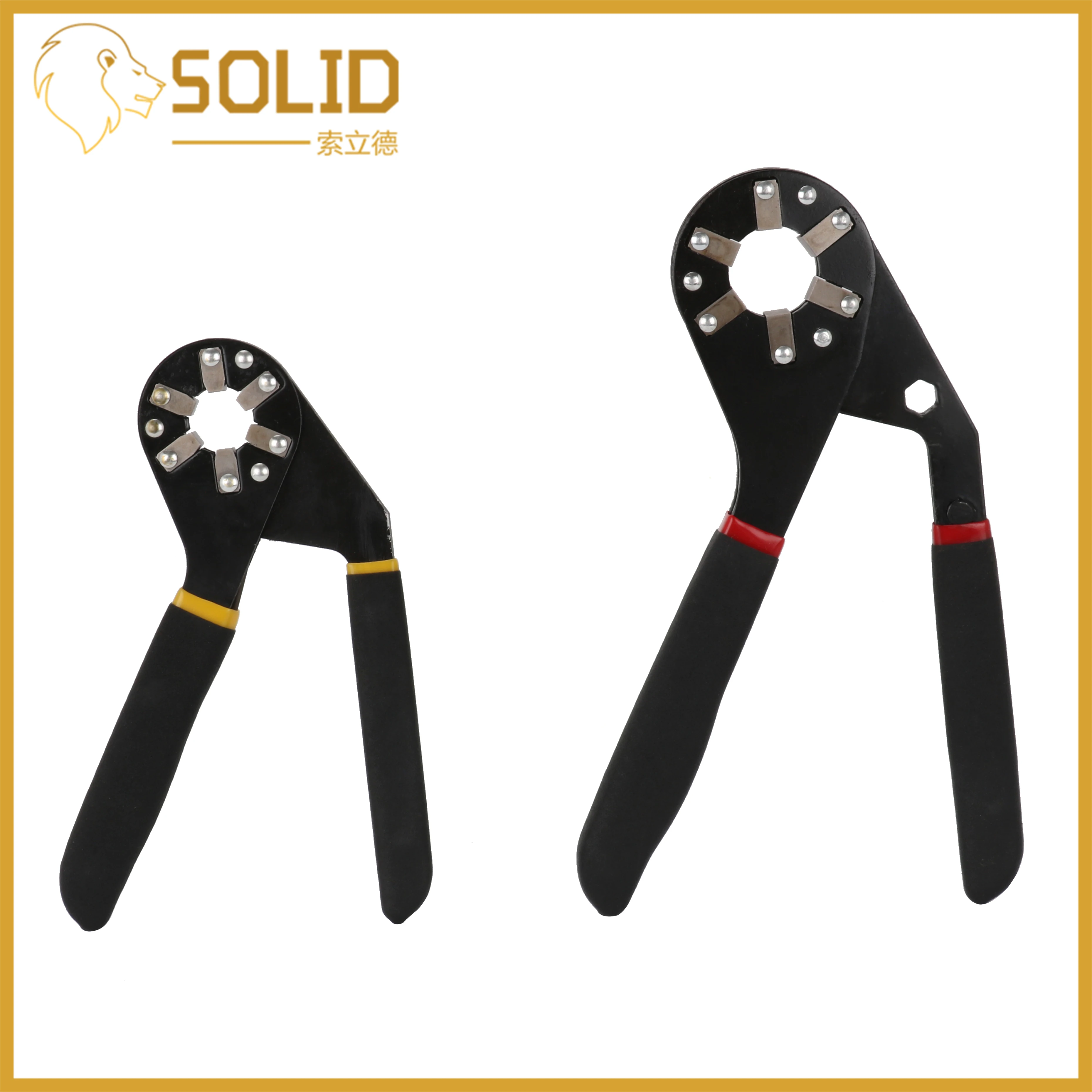 

6/8inch Multifunctional External Hexagonal Pliers Wrench Adjustable Grip Pliers Spanner Tool Household Machine Repair