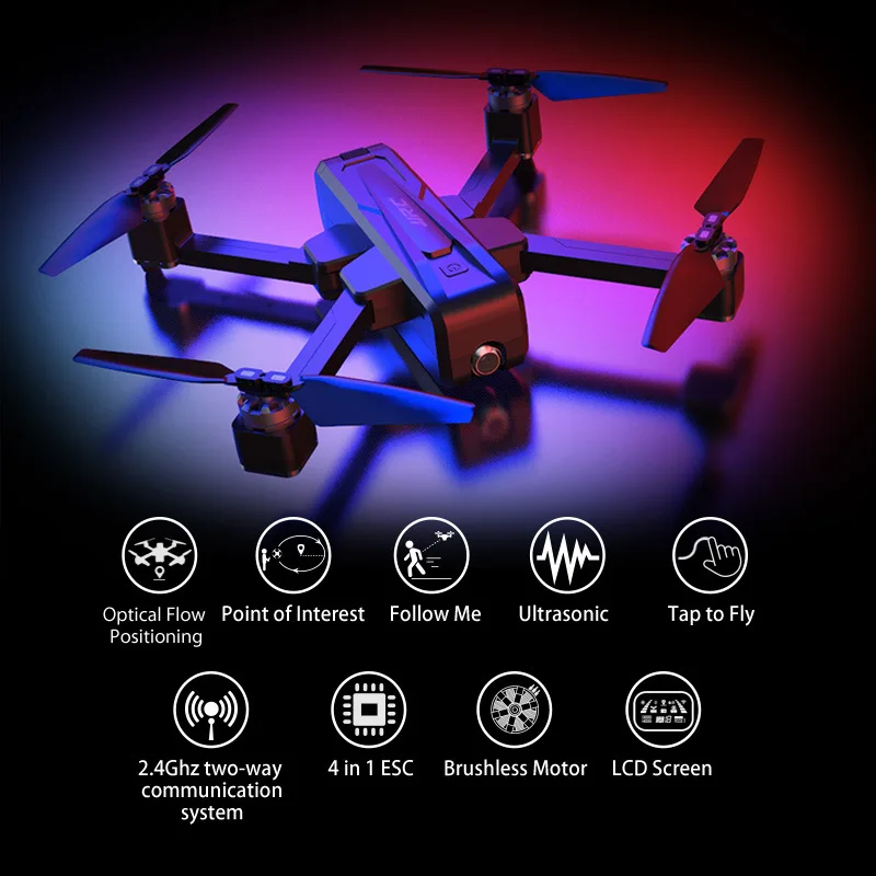 

Jjrc X11 Unmanned Aerial Vehicle Model 2K High-definition Camera Brushless GPS Remote Control Four-axis Ultrasonic Positioning M