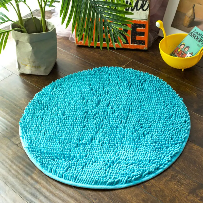 

Circular floor mat, study computer chair mat, swivel chair, entrance hall, comfortable absorbent toilet mat
