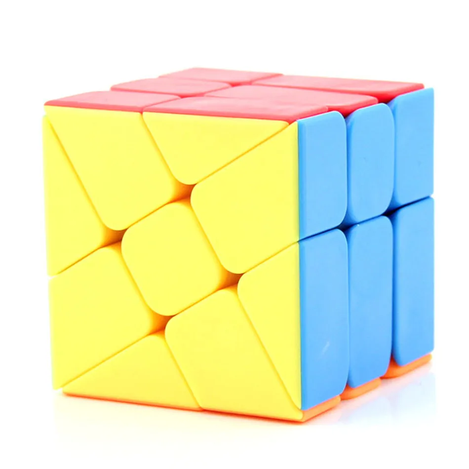 MoYu Meilong Cubing Classroom Windmill Cube 3x3 Magic Cube Stickerless Puzzle Cubes Professional Speed Educational Toys 3