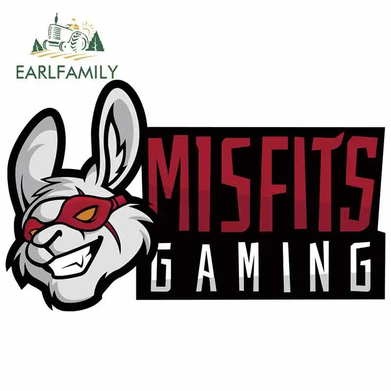 EARLFAMILY 13 см x 7 9 для MISFITS GAMING тонкая наклейка автомобильные аксессуары аниме