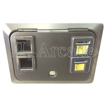 

Arcade Or Pinball Game Machine Two Entry Coin Door Wells Gardner Style Coins Door Gate With Mech Coin Operated Game Console Part
