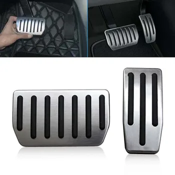 

Decor Car Pedal Cover Protector Replacment For Tesla Model S X Set Interior Stainless Steel Brake Practical New