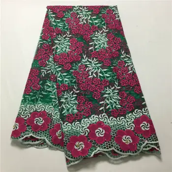 

Fine gold very neat floral embroidery African french lace tulle lace Nigerian sewing clothes fabric high quality hot sale