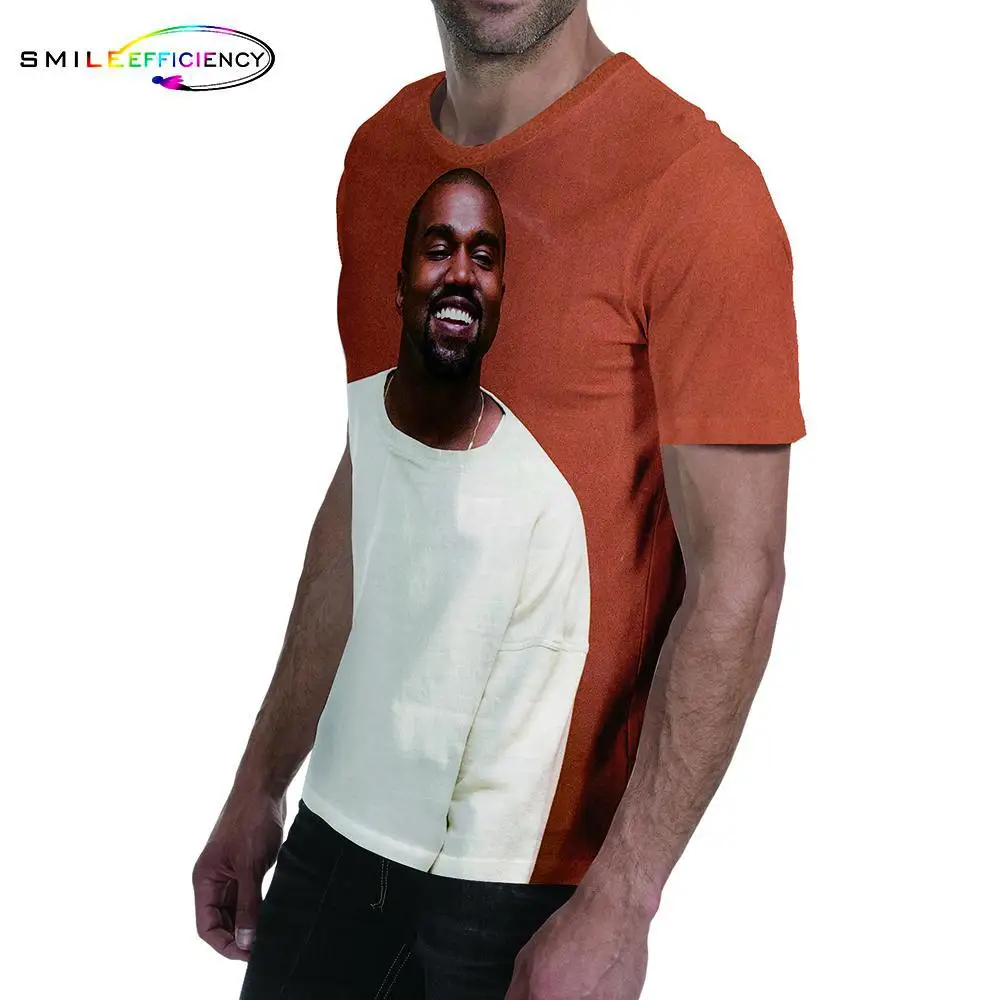 2019 New Kanye West 3D printing T shirt Kanye Omari West T shirt American rapper Casual 3D t-shirt 2019 New Kanye West 3D printing T shirt Kanye Omari West T shirt American rapper Casual 3D t-shirt