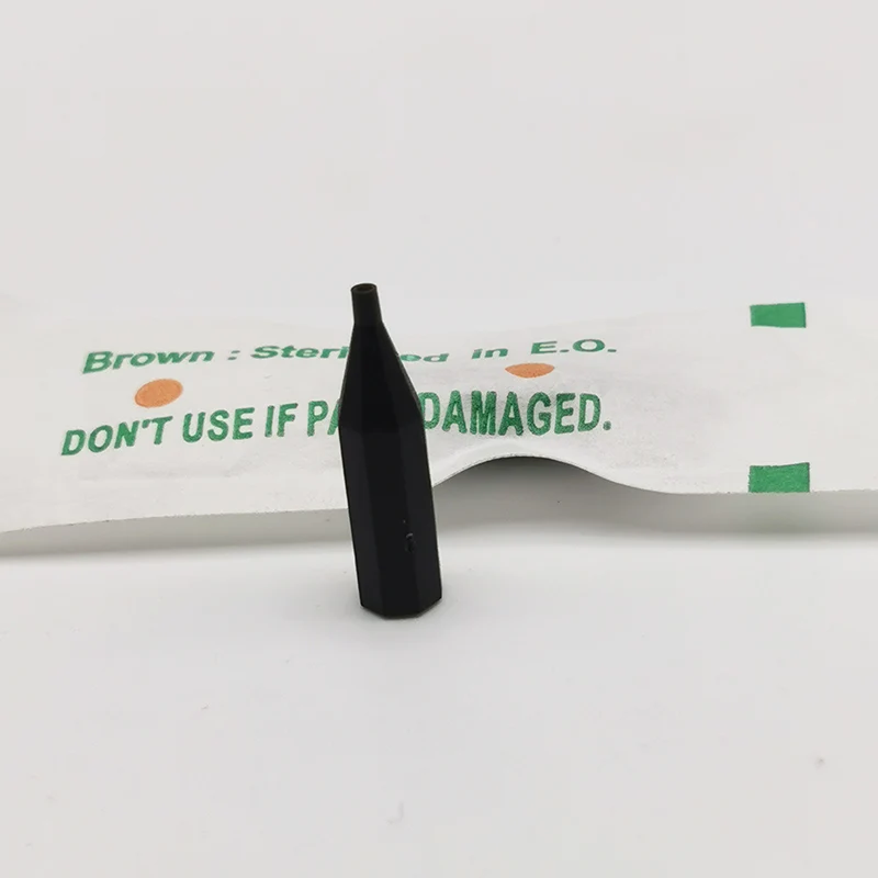 Fresshipping 50Pcs/Lot 1RL / 3RL Tattoo Caps Semi Permanent Makeup Giant Sun Machine Tattoo Needle Tips