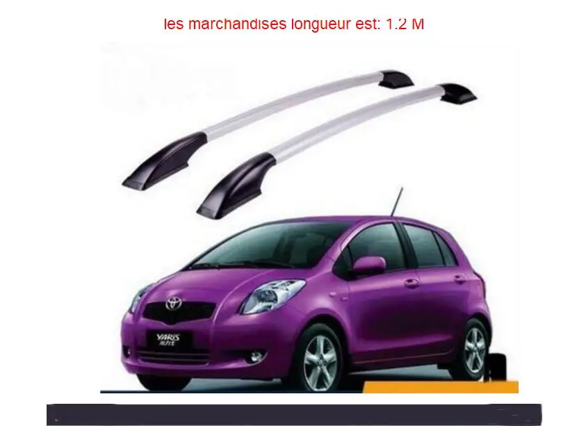 2007-2013 Yari Tetto rack tetto в Alluminio scatole di facile installazione Senza перфоразион portapacchi AUTO carenatura