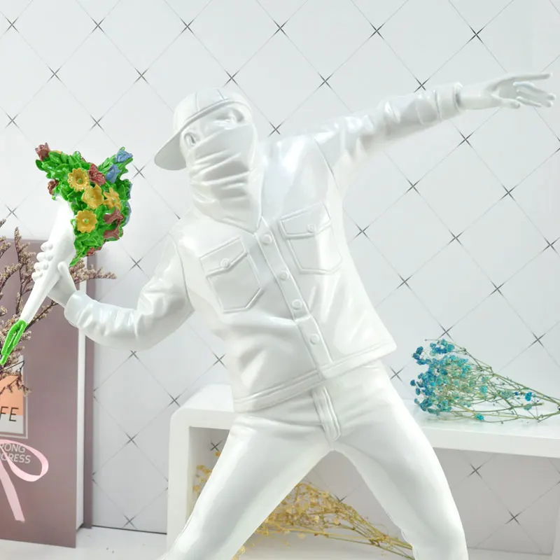 Günstig England Street Art Banksy skulptur Bomber Figure sammeln kunst spielzeug