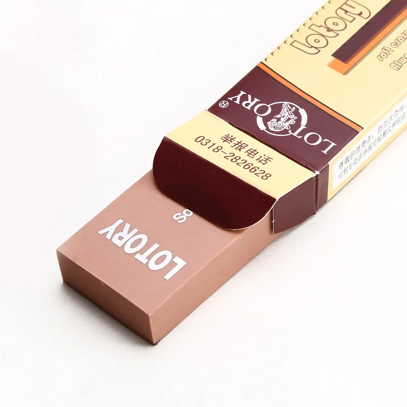 

1Piece Soft Durable Flexible Cube Cute Sketch Painting Pencil Rubber Erasers For School Kids Stationary Art Supplies