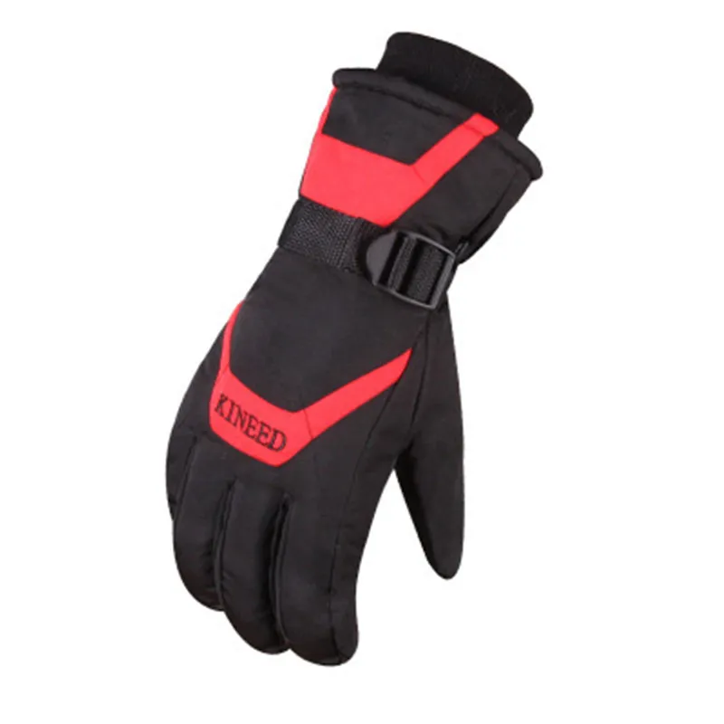 Winter Ski Gloves For Men Women Heated Waterproof Skiing Glove Wear Resistant Thermal Mittens Outdoor Sports Snow Guantes Calor