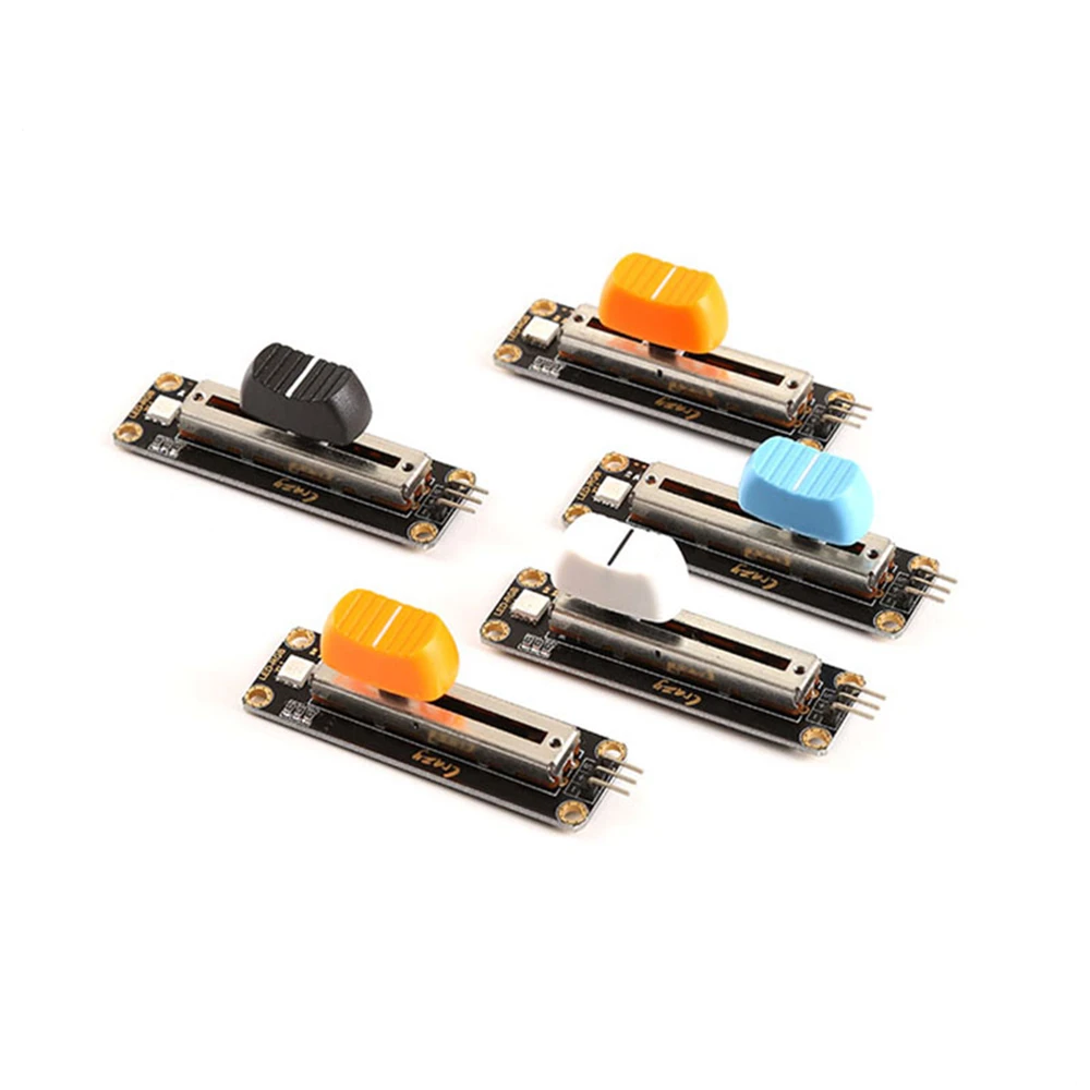 5PCS Electronic slider 10K potentiometer Slider Module for Arduino the new 