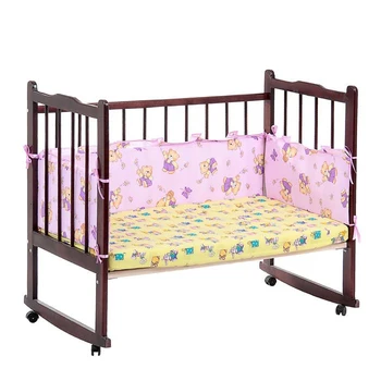 

Border with ruffle "Bears with honey", 4 parts (2 parts: 30x60 cm, 2 parts: 30x120 cm), purple (art. 552)