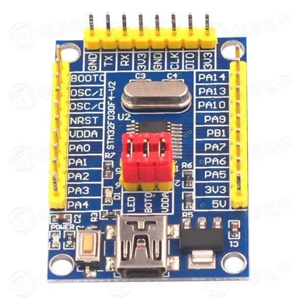 ARM M0/STM32F030F4P6 макетная плата/основная обучающая плата/маленькая система последовательный порт TTL скачать