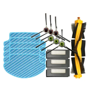 

Main roller side brush hepa filter mop cloth for Ecovacs Deebot DE55 DE53 robot vacuum cleaner parts brushes filter replacement