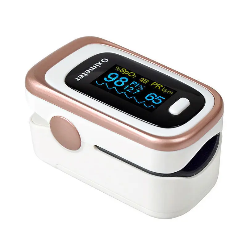 

Digital OLED Fingertip Pulse Oximeter Oxygen Saturation Heart Rate Monitor PI Perfusion Sleep Monitoring Finger Oximeter