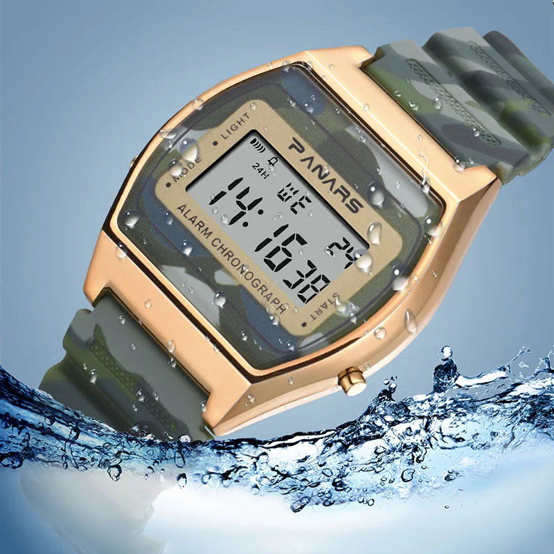 Fashion Men's Digital Watches Outdoor Sports LED Choronograph Alarm Clock  Week Display Wrist Watch Waterproof Relogio Masculino|Digital Watches| -  AliExpress