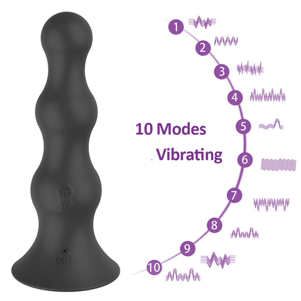 Anal Plug Dilator Wireless Remote Control Electric Inflatable Male Prostate Massager Anal Expander Adult Products