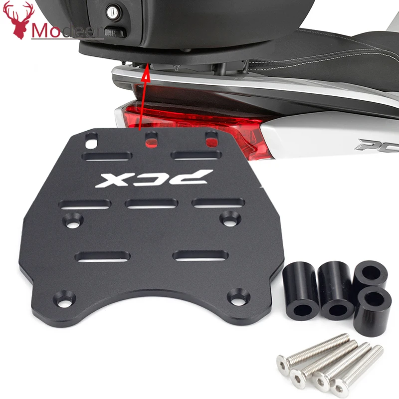 PCX Motorcycle Rear Bracket Carrier Tail rack Rear tailbox top box luggage rack bracket carrier For Honda pcx 125 150 2018 2019 (11)