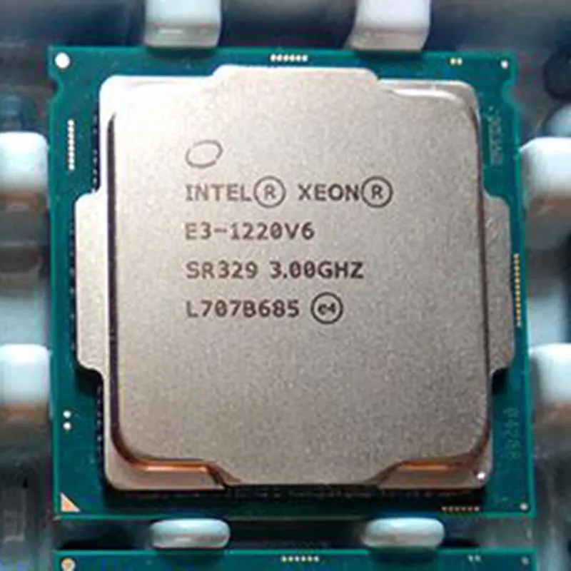 Intel Xeon 12 V6 Cpu 3 0ghz 8m 4 Core 4 Threads Lga1151 Processor Computer Cables Connectors Aliexpress