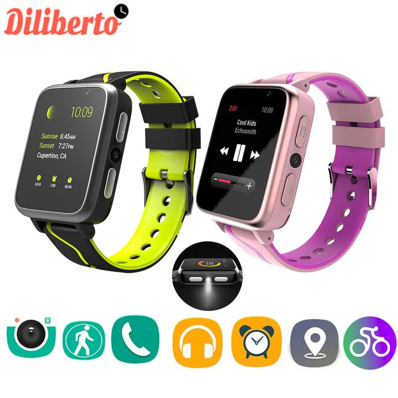 

Diliberto Smart Watch Children Phone Watch Music MP3 Player Smartwatches Camera SOS Alarm Clock Boy Girl Kid Student Watch