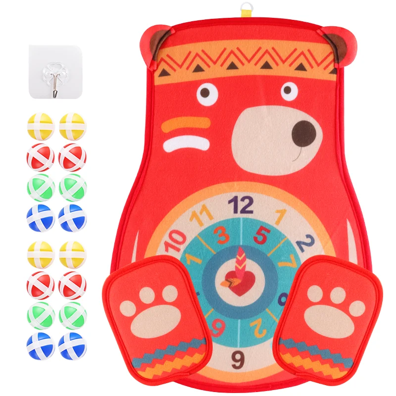 Dart-Board Indoor Preschool Sport-Game Foldable Baby Education Kid Child for Math-Learn