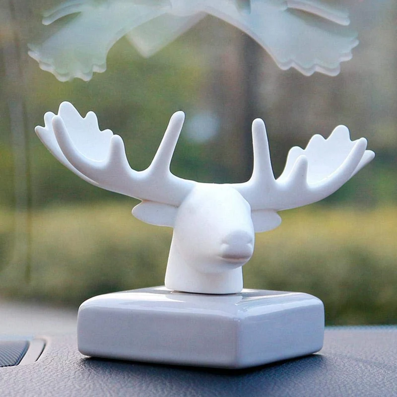Car Perfume Deer Car Flavoring Air Freshener Smell Fragrance Ceramics Auto Interior Dashboard Decoration Diffuser Essential Oil