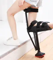 Sprained ankle fracture leg ankle hurt antiskid stick one leg extension step help walking auxiliary 1