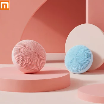 

Xiaomi Mijia Smart Electric Facial Cleanser Massage Brush Silicone Sonic Face Deep Cleansing IPX7 Waterproof Skin Cleaning Tool