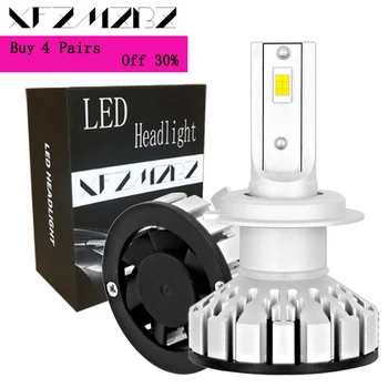 

XFZMZBZ Auto Bulbs H4 H1 LED H7 LED 9005 9006 H11 HB2 HB4 Car Led Headlights 2PCS/Lot 60W 8000Lm 12V 6000k LED Headlamp