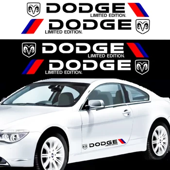 

2pcs Car Body Sticker Car Badge Emblem Decoration Decal Car Styling for Dodge Challenger RAM 1500 Charger Avenger Caliber Nitro