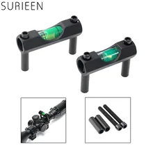 Прицел, пузырьковый уровень для 25,4 мм/30 мм, зеркальный кронштейн, кольцевой держатель, Охотничий Тактический прицел, крепление, аксессуары